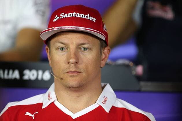 Italian Grand Prix, Monza 01 - 04 September 2016 01.09.2016 - press conference PK Pressekonferenz Kimi Raikkonen (FIN) Scuderia Ferrari SF16-H 