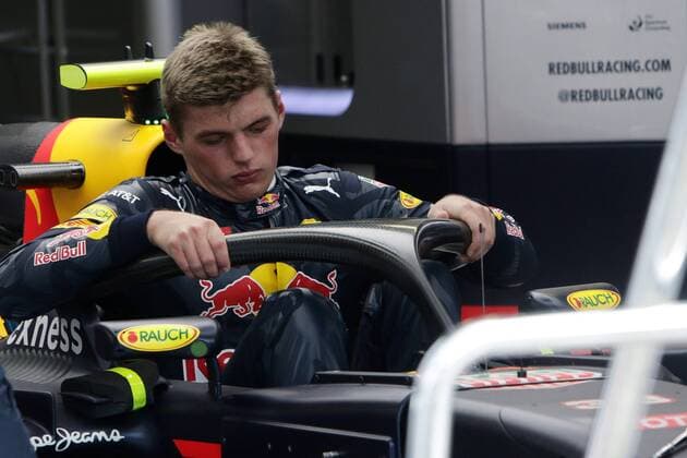 Italian Grand Prix, Monza 01 - 04 September 2016 01.09.2016 - Max Verstappen (NED) Red Bull Racing RB12 with the Halo cockpit cover. 