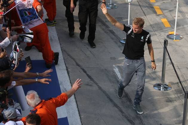 Motorsports: FIA Formula One World Championship WM Weltmeisterschaft 2016, Grand Prix of Italy, 6 Nico Rosberg (GER, Mercedes AMG Petronas Formula One Team), xHOCHxZWEIx
