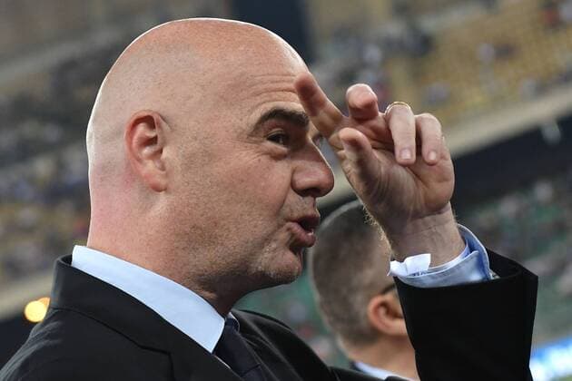 Giovanni Gianni Infantino Fifa President Bari 01-09-2016 Stadio San Nicola Football Friendly Match Italy - France andreaxstaccioli