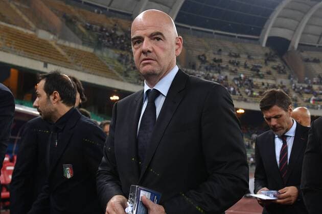 Giovanni Gianni Infantino Fifa President Bari 01-09-2016 Stadio San Nicola Football Friendly Match Italy - France andreaxstaccioli
