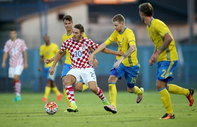 UEFA European Under-21 Championship Qualifications, Croatia - Sweden 01.09.2016., Koprivnica - Qualifying group stage of the 2017 UEFA European Under-21 Championship, group 6, Croatia - Sweden.  IgorxKralj PIXSELL