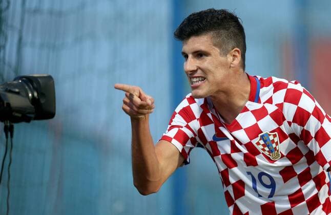 UEFA European Under-21 Championship Qualifications, Croatia - Sweden 01.09.2016., Koprivnica - Qualifying group stage of the 2017 UEFA European Under-21 Championship, group 6, Croatia - Sweden. Stipe Perica.  IgorxKralj PIXSELL