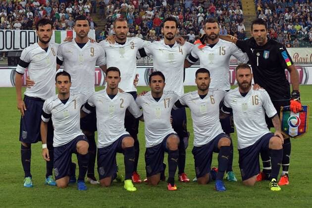 Italia Line up Team Italy Bari 01-09-2016 Stadio San Nicola Football Friendly Match Italy andreaxstaccioli