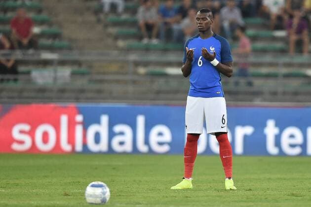 Paul Pogba France Bari 01-09-2016 Stadio San Nicola Football Friendly Match Italy - France andreaxstaccioli