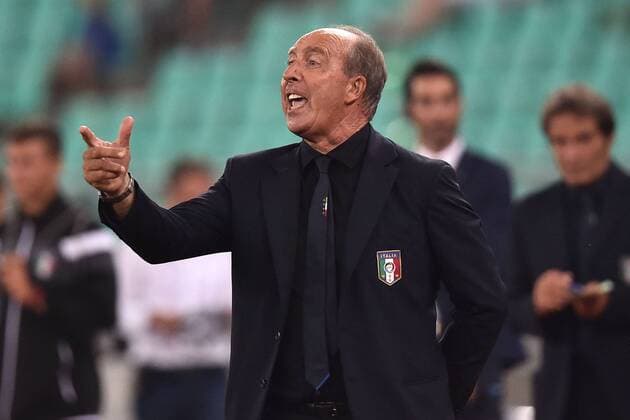 Fußball, Länderspiel, Italien - Frankreich Gian Piero Ventura Italia Bari 01-09-2016 Stadio San Nicola Football Friendly Match Italy - France andreaxstaccioli