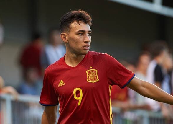 September 1, 2016 - Castellon De La Plana, Castell, Spain - Munir El Haddadi of Spain U21during the UEFA EURO EM Europameisterschaft Fussball U21 U 21 2017 Qualifiers match at Nou Estadi Castalia, Castellon de la Plana. Spain U21 v San Marino U21 - UEFA Euro U21 2017 Qualifiers  - ZUMAn230