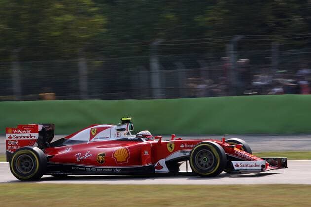 Italian Grand Prix, Monza 01 - 04 September 2016 02.09.2016 - Free Practice 1, Kimi Raikkonen (FIN) Scuderia Ferrari SF16-H 
