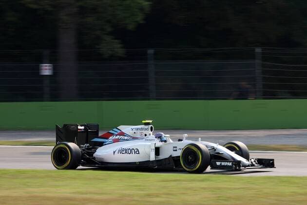 Italian Grand Prix, Monza 01 - 04 September 2016 02.09.2016 - Free Practice 1, Valtteri Bottas (FIN) Williams FW38 