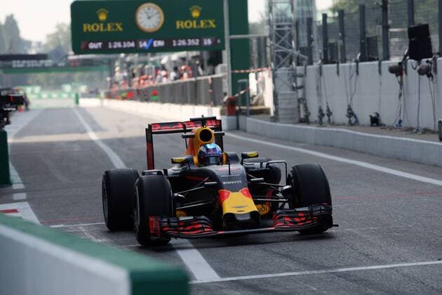 Italian Grand Prix, Monza 01 - 04 September 2016 02.09.2016 - Free Practice 1, Daniel Ricciardo (AUS) Red Bull Racing RB12 