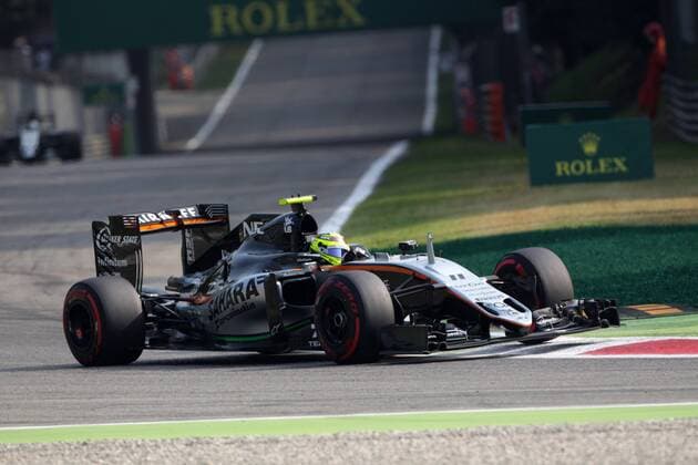 Italian Grand Prix, Monza 01 - 04 September 2016 02.09.2016 - Free Practice 1, Sergio Perez (MEX) Sahara Force India F1 VJM09 