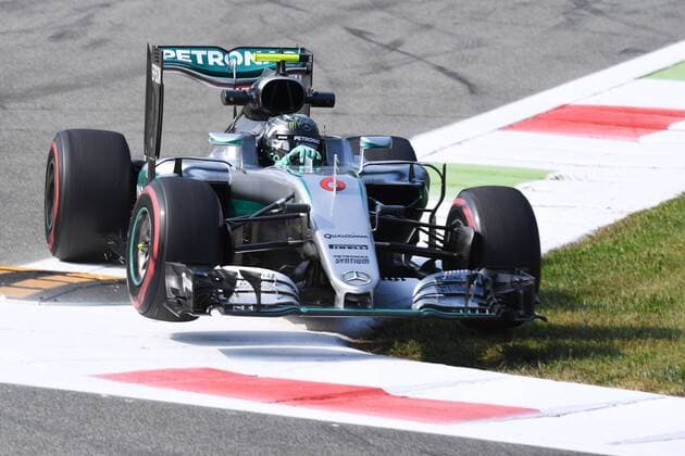 Motorsports: FIA Formula One World Championship WM Weltmeisterschaft 2016, Grand Prix of Italy, 6 Nico Rosberg (GER, Mercedes AMG Petronas Formula One Team), xHOCHxZWEIx