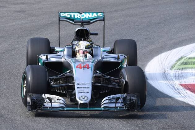 Motorsports: FIA Formula One World Championship WM Weltmeisterschaft 2016, Grand Prix of Italy, 44 Lewis Hamilton (GBR, Mercedes AMG Petronas Formula One Team), xHOCHxZWEIx