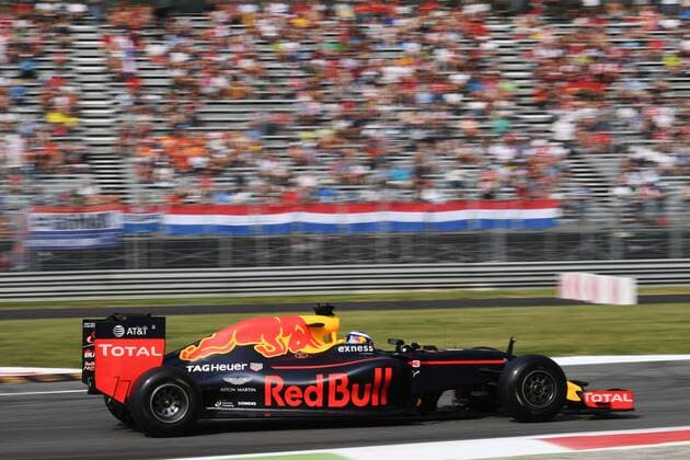 Motorsports: FIA Formula One World Championship WM Weltmeisterschaft 2016, Grand Prix of Italy, 3 Daniel Ricciardo (AUS, Red Bull Racing), xHOCHxZWEIx
