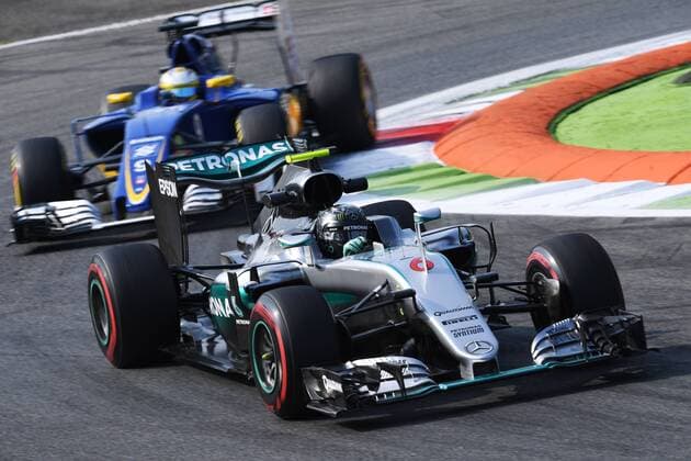 Motorsports: FIA Formula One World Championship WM Weltmeisterschaft 2016, Grand Prix of Italy, 6 Nico Rosberg (GER, Mercedes AMG Petronas Formula One Team), xHOCHxZWEIx