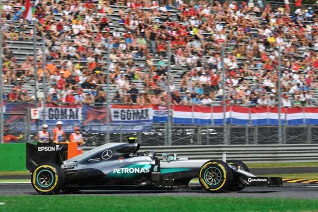 Motorsports: FIA Formula One World Championship WM Weltmeisterschaft 2016, Grand Prix of Italy, 6 Nico Rosberg (GER, Mercedes AMG Petronas Formula One Team), xHOCHxZWEIx