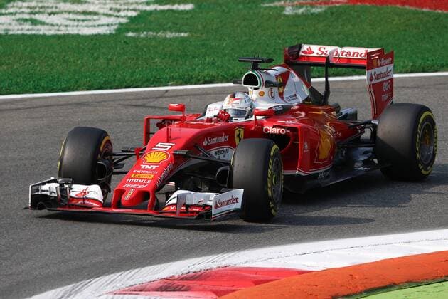 Sebastian Vettel, Scuderia Ferrari, formula 1 GP, Italien in Monza, 02.09.2016 Photo:mspb Jerry Andre Sebastian Vettel, formula 1 GP, Italien