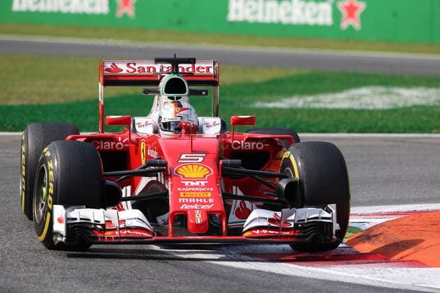 Sebastian Vettel, Scuderia Ferrari, formula 1 GP, Italien in Monza, 02.09.2016 Photo:mspb Jerry Andre Sebastian Vettel, formula 1 GP, Italien
