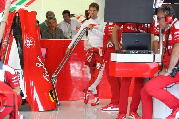 Motorsports: FIA Formula One World Championship WM Weltmeisterschaft 2016, Grand Prix of Italy, 5 Sebastian Vettel (GER, Scuderia Ferrari), xHOCHxZWEIx