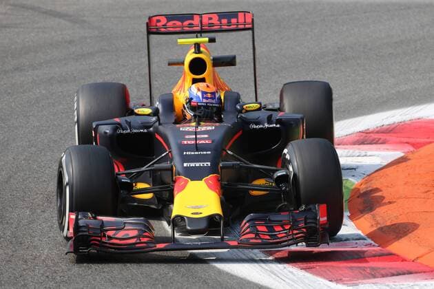 Italian Grand Prix, Monza 01 - 04 September 2016 - Free Practice 1, Max Verstappen (NED) Red Bull Racing RB12 