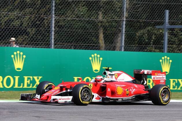 Italian Grand Prix, Monza 01 - 04 September 2016 - Free Practice 1, Kimi Raikkonen (FIN) Scuderia Ferrari SF16-H 
