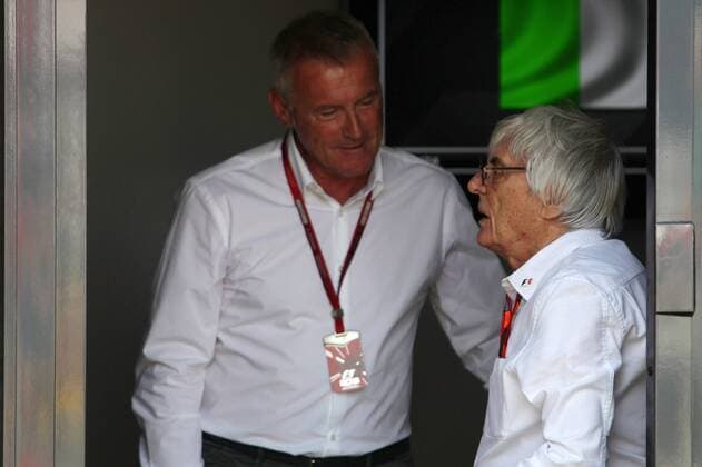 Italian Grand Prix, Monza 01 - 04 September 2016 - Free Practice 1, Marcello Lotti (ITA) CEO WSC and Bernie Ecclestone (GBR), President and CEO of FOM 