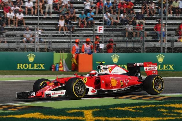 Italian Grand Prix, Monza 01 - 04 September 2016 - Free Practice 1, Kimi Raikkonen (FIN) Scuderia Ferrari SF16-H 