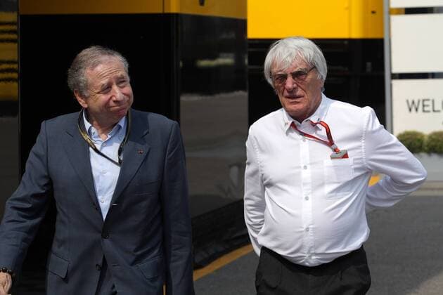 Italian Grand Prix, Monza 01 - 04 September 2016 - Free Practice 2, Jean Todt (FRA), President FIA and Bernie Ecclestone (GBR), President and CEO of FOM 