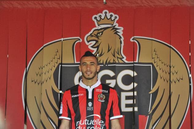 Younes Belhanda (ogcnice) - Fussball Frankreich, Ligue 1, Präsentation Neuzugang OGC Nice - 02 09 2016 NorbertScanella Panoramic 