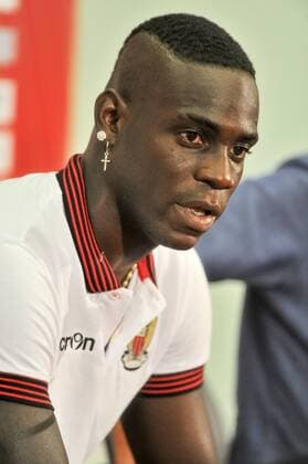 Mario Balotelli (ogcnice) - Fussball Frankreich, Ligue 1, Pressetermin OGC Nice - 02 09 2016 NorbertScanella Panoramic 
