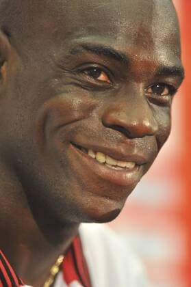 Mario Balotelli (ogcnice) - Fussball Frankreich, Ligue 1, Pressetermin OGC Nice - 02 09 2016 NorbertScanella Panoramic 