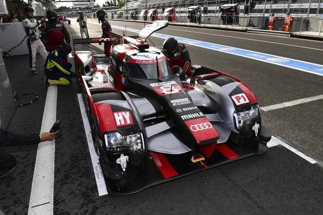8 AUDI TEAM JOEST (DEU) AUDI R18 HYBRID LMP1 LUCAS DI GRASSI (BRA) LOIC DUVAL (FRA) OLIVER JARVIS (GBR) AUTOMOBILE : WEC - 6 Heures de Mexico - 02 09 2016 VisionSport Panoramic 