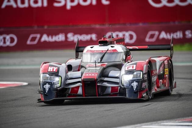 7 AUDI TEAM JOEST (DEU) AUDI R18 HYBRID LMP1 MARCEL FASSLER (CHE) ANDRE LOTTERER (DEU) BENOIT TRELUYER (FRA) AUTOMOBILE : WEC - 6 Heures de Mexico - 02 09 2016 VisionSport Panoramic 