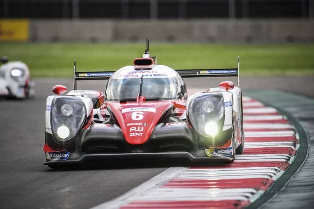 6 TOYOTA GAZOO RACING (JPN) TOYOTA TS050 HYBRID LMP1 STEPHANE SARRAZIN (FRA) MIKE CONWAY (GBR) KAMUI KOBAYASHI (JPN) AUTOMOBILE : WEC - 6 Heures de Mexico - 02 09 2016 VisionSport Panoramic 