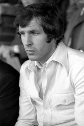 Lothar Emmerich als Zuschauer während des Spiels Borussia Mönchengladbach gegen Eintracht Braunschweig