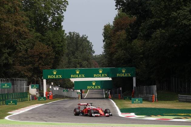 Italian Grand Prix, Monza 01 - 04 September 2016 - Free Practice 2, Sebastian Vettel (GER) Scuderia Ferrari SF16-H 
