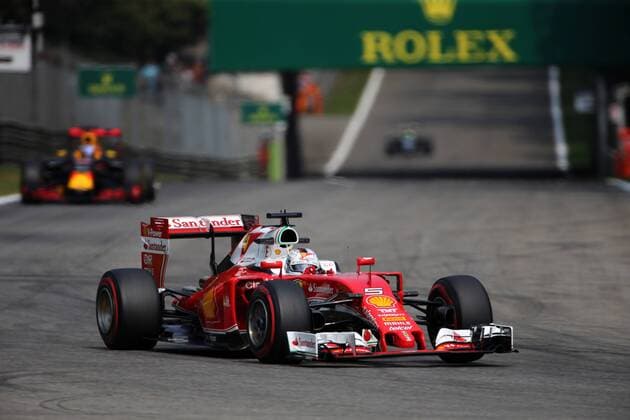 Italian Grand Prix, Monza 01 - 04 September 2016 - Sebastian Vettel (GER) Scuderia Ferrari SF16-H 