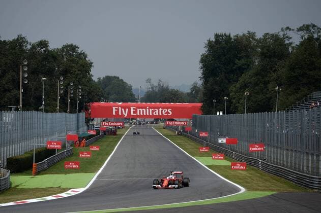 Italian Grand Prix, Monza 01 - 04 September 2016 - Free Practice 2, Sebastian Vettel (GER) Scuderia Ferrari SF16-H 