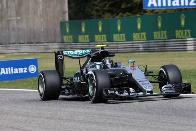 Italian Grand Prix, Monza 01 - 04 September 2016 - Free Practice 2, Nico Rosberg (GER) Mercedes AMG F1 W07 Hybrid 