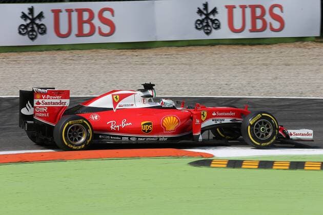 Italian Grand Prix, Monza 01 - 04 September 2016 - Free Practice 2, Sebastian Vettel (GER) Scuderia Ferrari SF16-H 