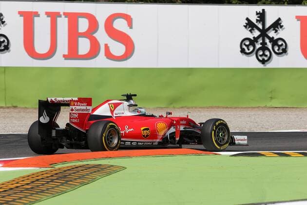 Italian Grand Prix, Monza 01 - 04 September 2016 - Free Practice 2, Sebastian Vettel (GER) Scuderia Ferrari SF16-H 