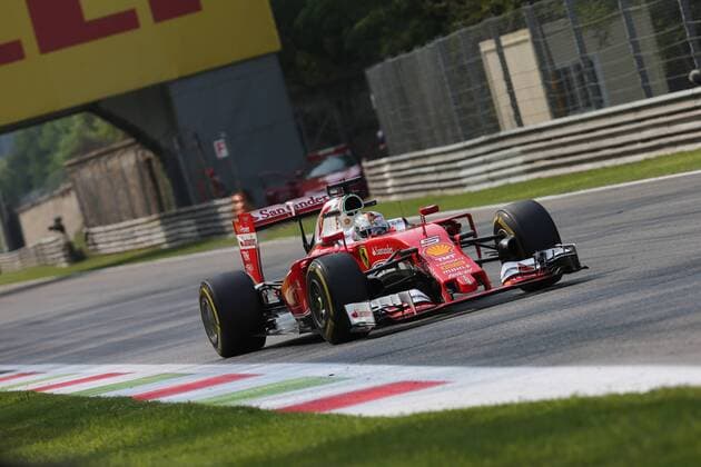 Italian Grand Prix, Monza 01 - 04 September 2016 - Free Practice 2, Sebastian Vettel (GER) Scuderia Ferrari SF16-H 
