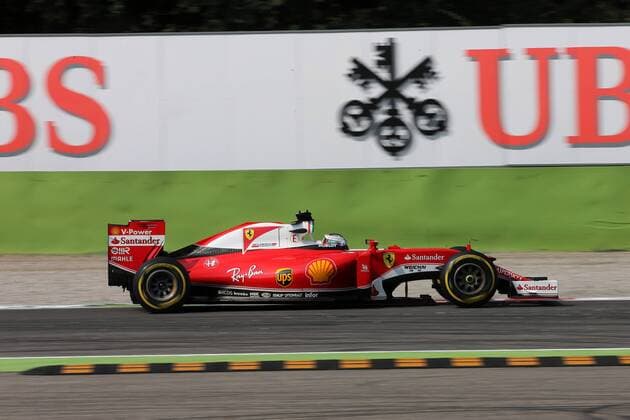 Italian Grand Prix, Monza 01 - 04 September 2016 - Free Practice 2, Sebastian Vettel (GER) Scuderia Ferrari SF16-H 