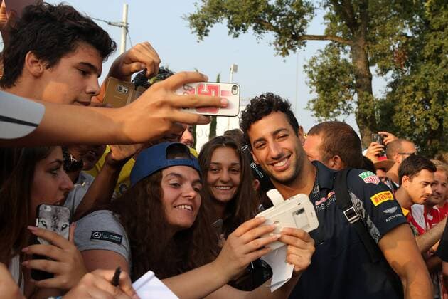 Italian Grand Prix, Monza 01 - 04 September 2016 03.09.2016 - Daniel Ricciardo (AUS) Red Bull Racing RB12 