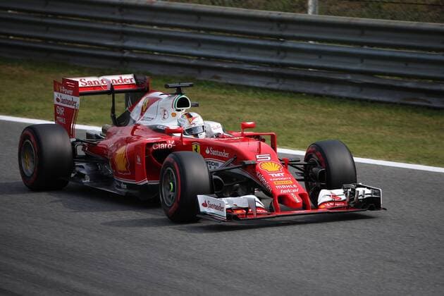 Italian Grand Prix, Monza 01 - 04 September 2016 03.09.2016 - Free Practice 3, Sebastian Vettel (GER) Scuderia Ferrari SF16-H 