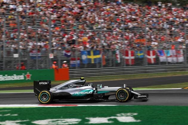 Italian Grand Prix, Monza 01 - 04 September 2016 03.09.2016 - Free Practice 3, Nico Rosberg (GER) Mercedes AMG F1 W07 Hybrid 