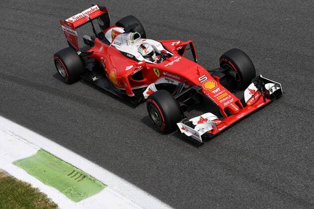 Motorsports: FIA Formula One World Championship WM Weltmeisterschaft 2016, Grand Prix of Italy, 5 Sebastian Vettel (GER, Scuderia Ferrari), xHOCHxZWEIx