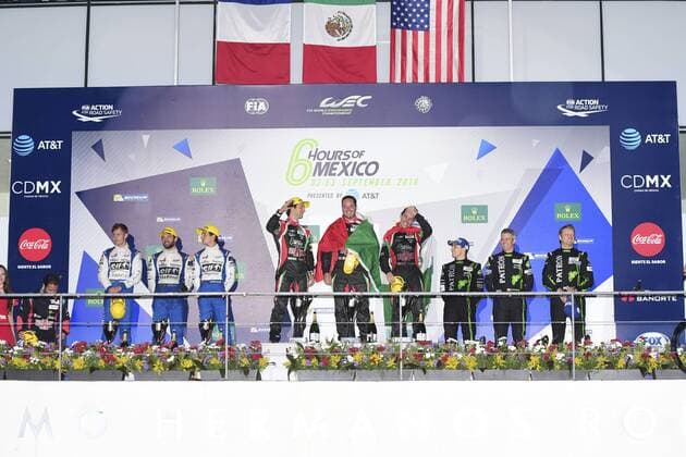 43 RGR BY MORAND (MEX) LIGIER JS P2 NISSAN LMP2 RICARDO GONZALEZ (MEX) FILIPE ALBUQUERQUE (PRT) BRUNO SENNA (BRA) AUTOMOBILE : WEC - 6 Stunden von Mexico - 03 09 2016 VisionSport Panoramic 
