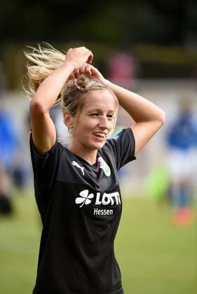 04.09.2016 Frankfurt am Main, Allianz Frauen-Bundesliga Saison 2016 2017 FFC Frankfurt - Borussia Mönchengladbach Jackie Grönen (FFC Frankfurt),
