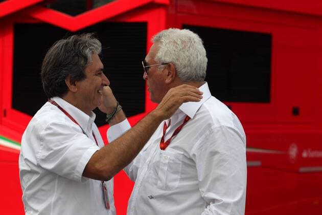 Italian Grand Prix, Monza 01 - 04 September 2016 04.09.2016 - Pasquale Lattuneddu (ITA), FOM and Lawrence Stroll (CAN) 